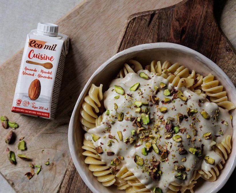 Salsa de queso vegana para pasta