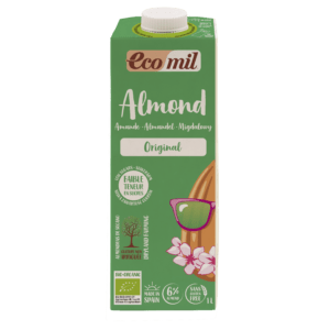 Ecomil Lait d’amande agave Bio 1 L