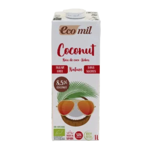 Ecomil Coconut milk sugar-free Bio 1 L