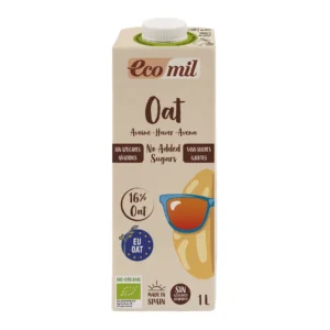 Ecomil Bebida de avena sin azúcares añadidos Bio 1 L