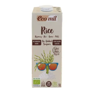 Ecomil Bebida de Arroz Sin Azúcares Añadidos Bio 1 L