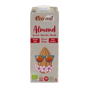 Ecomil Almond milk Classic sugar-free Bio 1 L