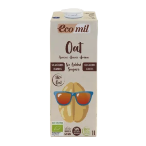 Ecomil Oat drink no added sugars Bio 1 L