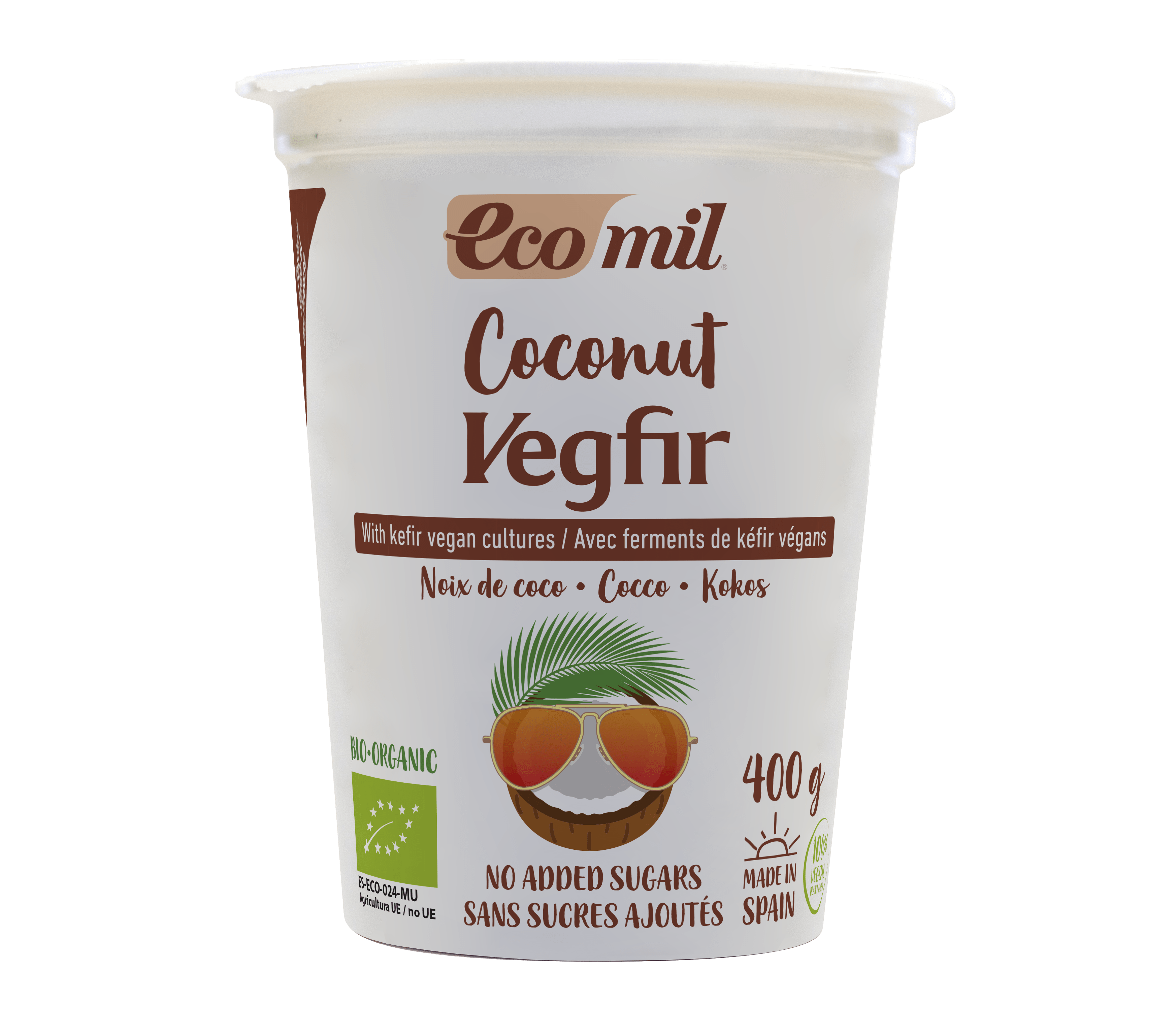Ecomil Kefir Coconut Nature 400 g