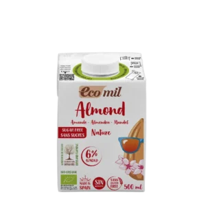 Ecomil Almond milk sugar-free Bio 500 ml