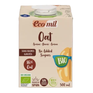Ecomil Bebida Avena Sin azúcares añadidos Bio 500 ml