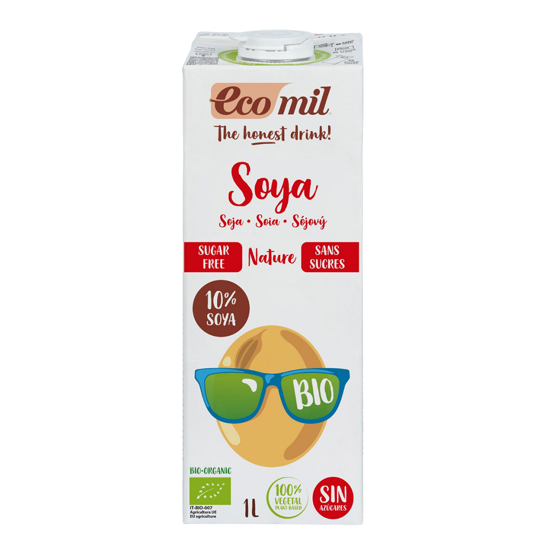 Ecomil Soja 0% azúcar Bio 1L
