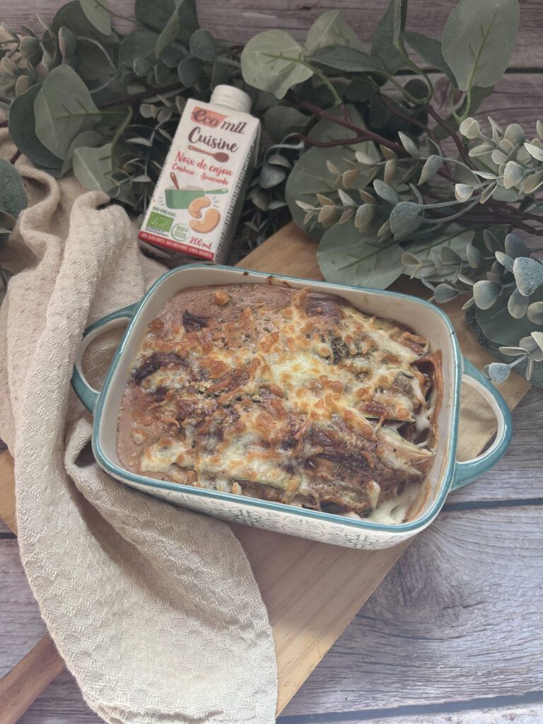 lasaña vegana sin gluten