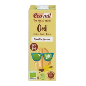 Ecomil Oat Vanilla No Added Sugars Bio 1 L