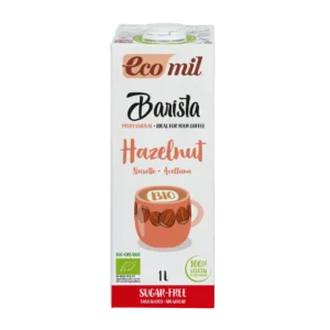 Ecomil Organic Sugar-Free Hazelnut Barista Drink 1 L